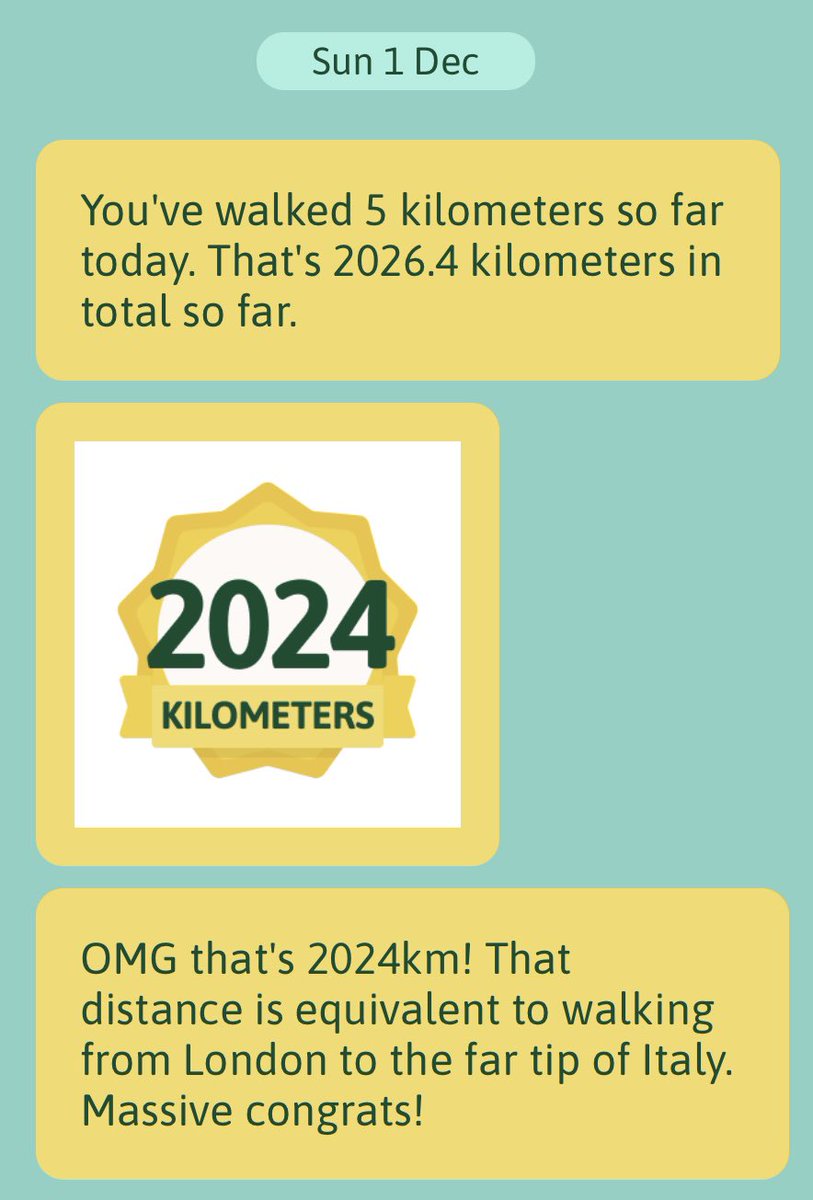 Emily Turner – etwritehome.bsky.social (@etwritehome) on Twitter photo I did it!!! Last year on the 2023 <a href="/gojauntly/">Go Jauntly</a> challenge, I didn’t even make it to 1800 by the end of the year, but this year I smashed it!! I did it!!! Last year on the 2023 <a href="/gojauntly/">Go Jauntly</a> challenge, I didn’t even make it to 1800 by the end of the year, but this year I smashed it!!