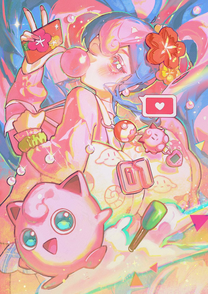 Jigglypuff Pokemiku 💖🌺🩵