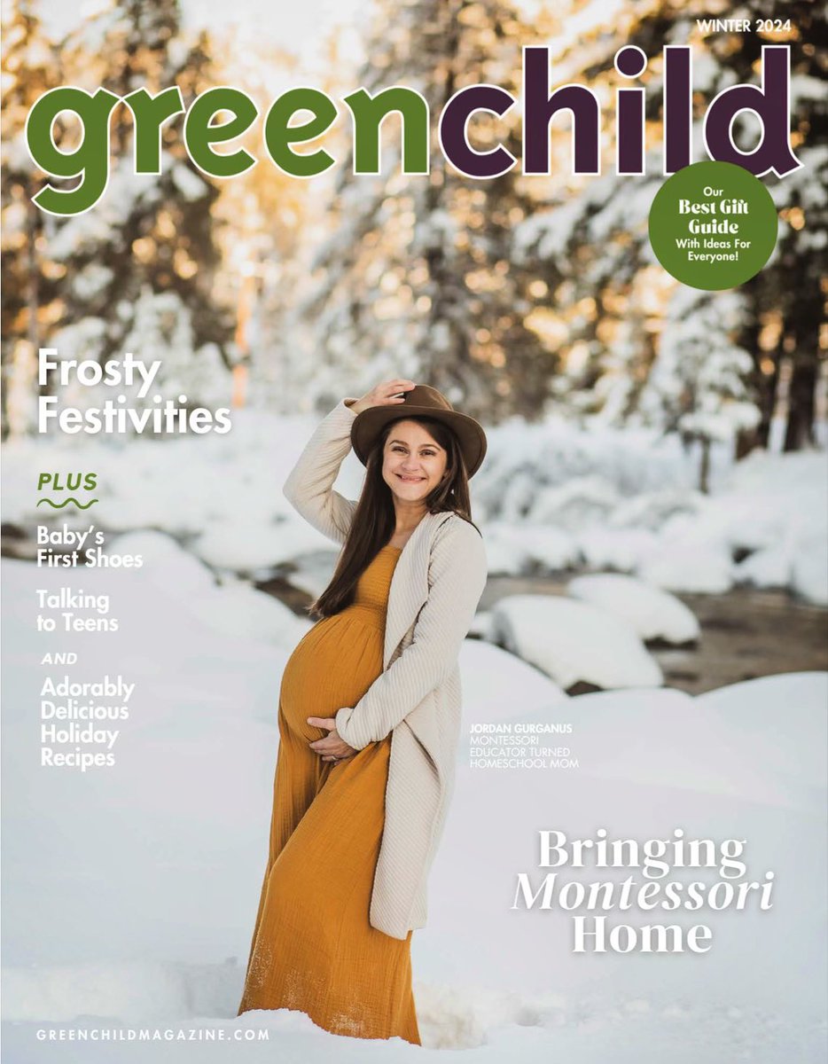 Our winter issue is here! 
Read it for free here: greenchildmagazine.com/winter-2024-is…

It includes amazing interviews with experts in children’s nutrition, herbalism, heathy snacks, giving back, and homeschooling. Plus #naturalparenting advice, our annual #ecofriendly #giftguide &amp; more!