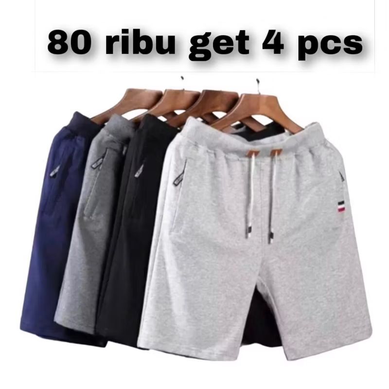 _em_fauzan_'s tweet photo. Cek promo 4 pcs celana pendek pria wanita dewasa santai baby terry saku resleting dengan harga Rp85.612. Dapatkan di Shopee sekarang! 
#celana #celanapendek #shopee #shopee1212 #senin #desember

https://t.co/TDBYxoiKoD https://t.co/xbfBjSQB8y