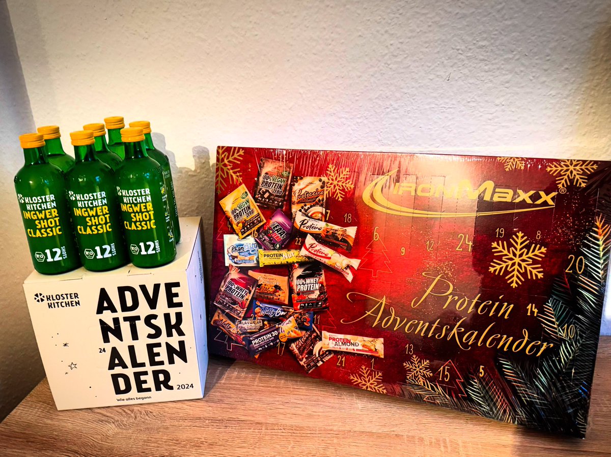 maxkremnitz's tweet image. Frohen ersten Advent &amp;amp; einen guten Start in die Weihnachtszeit 🎅🏻🎄

#ersteradvent #christmastime #ersteradventsonntag #nutrition #whey #ingwershot #healthyfood #healthylifestyle #xmastime #weihnachtsstimmung #wheynachten #weihnachtskalender