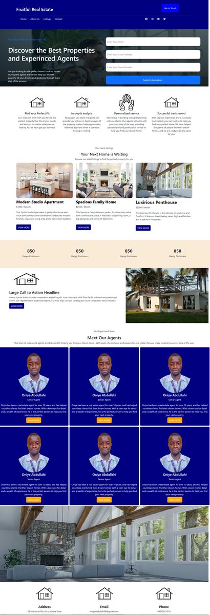 amosoftsolution's tweet photo. ๐ Day 6 of 31: Frontend Challenge on Fire!
Todayโs template is done and dusted! With HTML and CSS,
6 days in, and the excitement only grows. Letโs keep the streak alive!
#31DaysFrontendChallenge #Day6 #HTML #CSS #CodingJourney #FrontendDeveloper
@AhmanPategi @AyelopeM @platng https://t.co/uixwzACCcN