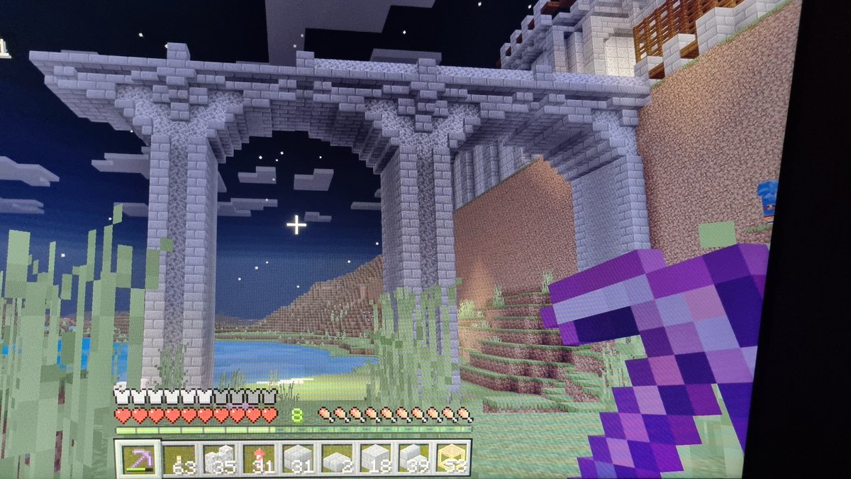 I started the bridge to my castle 😍