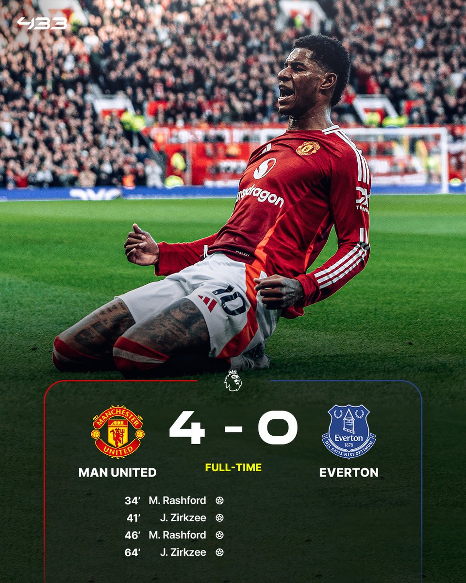 Big win.. in fact our 1st 4-0 scoring in 3 full years! #Amorim #GGMU