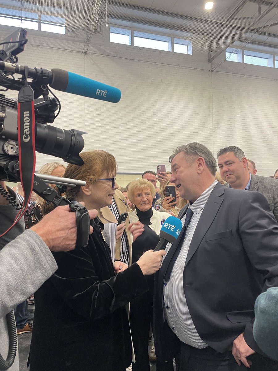 RTEcorkEAST's tweet photo. RESULTS: Pat Buckley Sinn Fein, Noel McCarthy Fin Gael and Liam Quaide Social Democrats take the remaining three seats in Cork East https://t.co/uToCIVQJdd