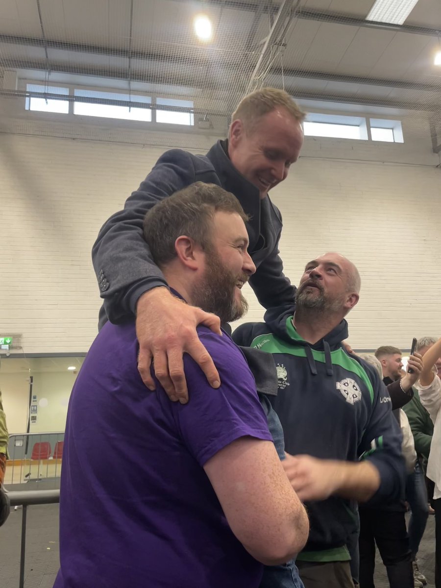 RTEcorkEAST's tweet photo. RESULTS: Pat Buckley Sinn Fein, Noel McCarthy Fin Gael and Liam Quaide Social Democrats take the remaining three seats in Cork East https://t.co/uToCIVQJdd