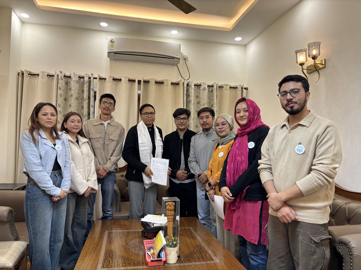 Ladakh Students Welfare Society Delhi (@lswsd) on Twitter photo On 1st Dec, LSWSD had the honour of meeting with the Honourable Member of Parliament for Ladakh, Mr Mohmad Haneefa. The discussion focused on the challenges faced by Ladakhi students residing in Delhi, particularly in terms of accommodation, education, and overall well-being. On 1st Dec, LSWSD had the honour of meeting with the Honourable Member of Parliament for Ladakh, Mr Mohmad Haneefa. The discussion focused on the challenges faced by Ladakhi students residing in Delhi, particularly in terms of accommodation, education, and overall well-being.