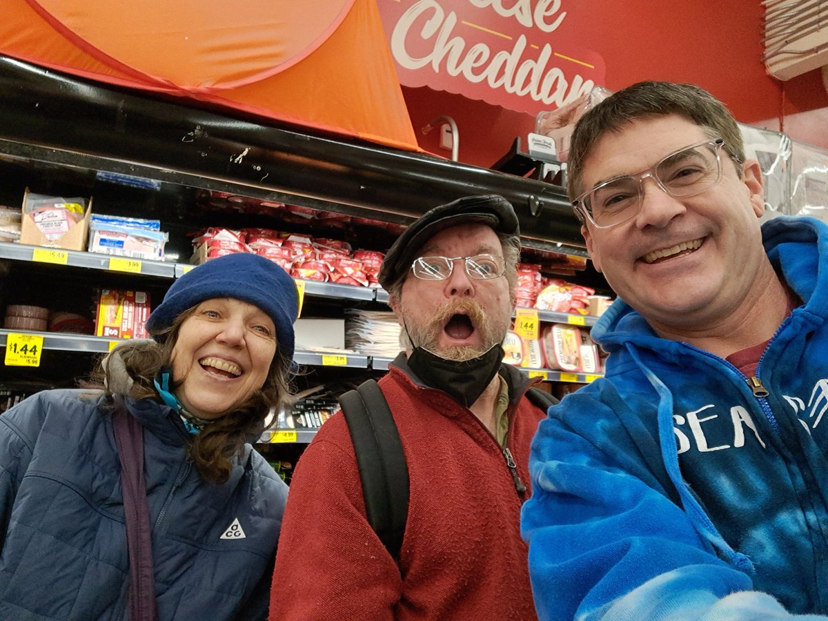 Ran into not one but two old coworkers at the grocery store yesterday. #tcmedia #tctv <a href="/TCMedia_WA/">TCMedia</a>
