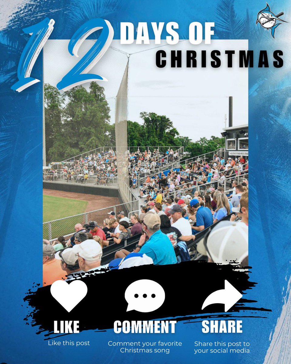 🎄🎁 12 Days of Christmas Giveaway! 🎁🎄

It’s the season of giving and we’re spreading holiday cheer with some Marlins magic! Here’s your chance to WIN one of 12 random Marlins prizes.

Here’s how to enter: Like this post ❤️ Comment your favorite Christmas song below 🎶 Share