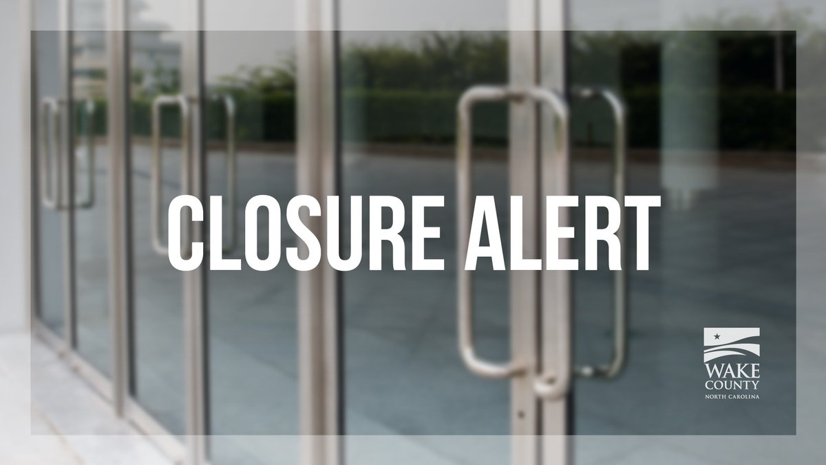 Wake Libraries (@wcplonline) on Twitter photo Athens Drive Community Library will be closed today due to cold temperatures in the building. We apologize for the inconvenience!
In the meantime, you can check out or return books at the following locations. 📷wake.gov/departments-go… Athens Drive Community Library will be closed today due to cold temperatures in the building. We apologize for the inconvenience!
In the meantime, you can check out or return books at the following locations. 📷wake.gov/departments-go…
