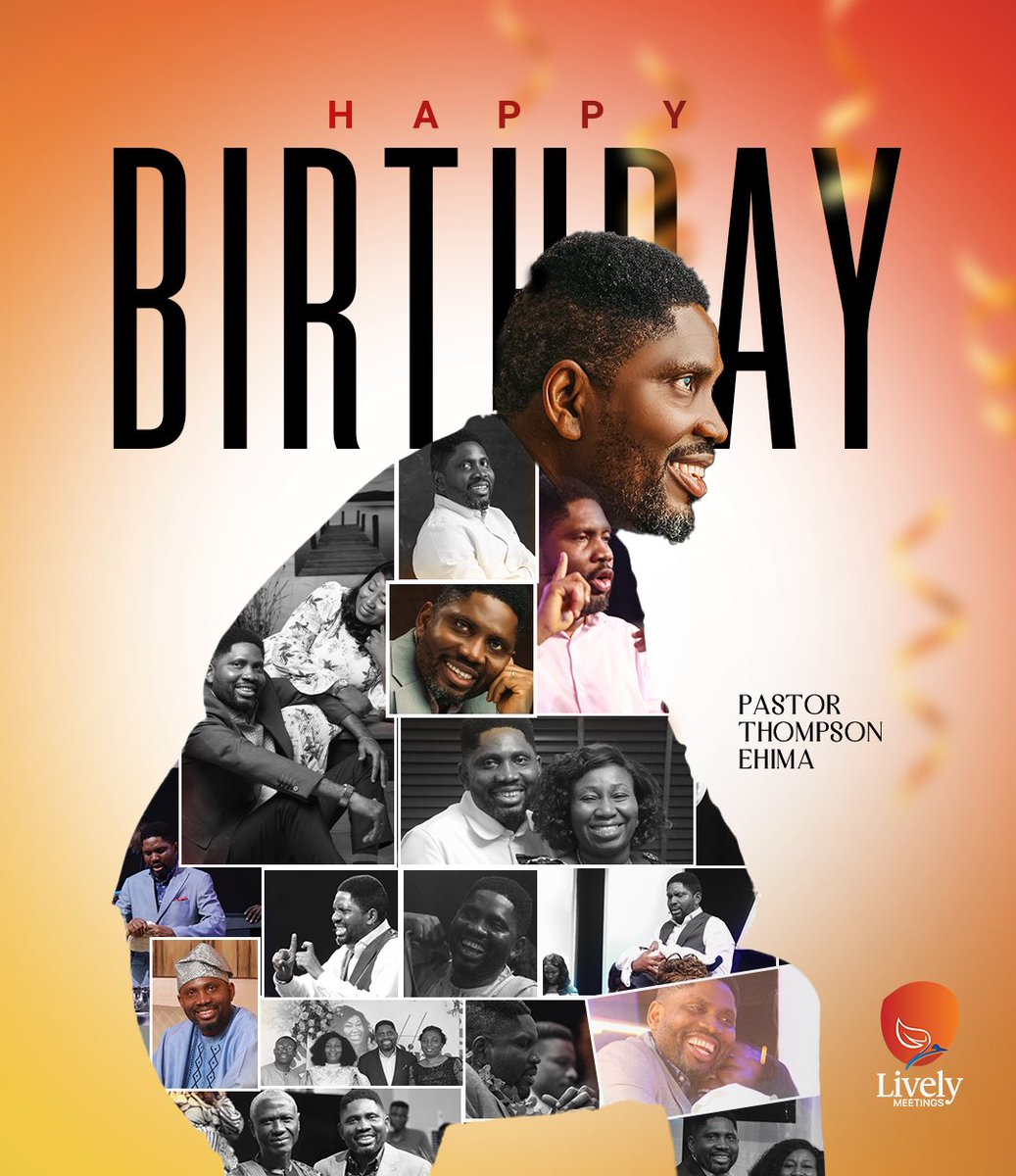 SMFLXOfficial's tweet photo. Happy Birthday, Pastor Thompson Ehima

A man was raised and a generation is constantly being liberated to pierce into the thoughts of the Creator for their existence and purpose. https://t.co/pjUv3X4nJC