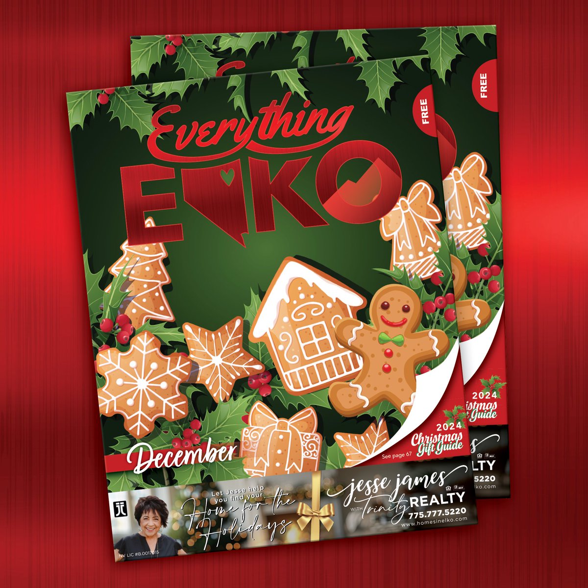 EverythingElko's tweet photo. 🎄✨❤️HELLO DECEMBER!❤️✨🎄
The December issue of Everything Elko magazine will be on stands this week. This is your own hand held guide to all the holiday events and happenings. Pick up your copy! https://t.co/8wxuKWcsrQ