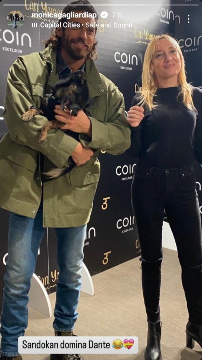 FrancescaZenat1's tweet photo. Ig story @monicagagliardiap
Sandokan domina Dante 😂💝
Bellissimi e dolcissimi ricordi con #Canyaman all'evento/ tour #mania alla #coin a Roma 😍🤩❤️
#CanYaman
#canyamanmania
#eventomania
#Roma
#tbt
#maniatour
#francescazenattocy https://t.co/S2S7sREiLp