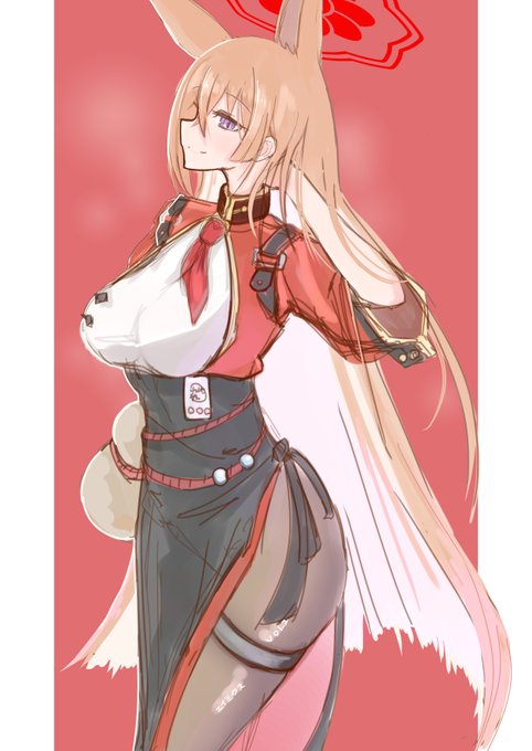 朱城ルミさんを描きました、かわいいね
#ブルアカ 