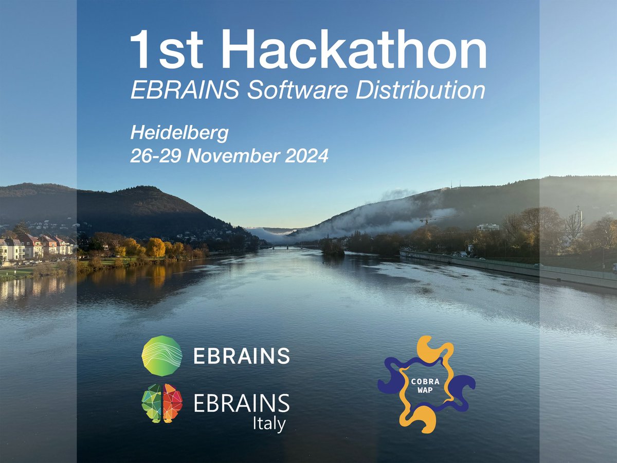 A week full of #software! Cosimo Lupo from #APELab #INFN attended the 1st #hackathon on the #EBRAINS Software Distribution at #EINC in Heidelberg, taking care of #Cobrawap integration within the ever-growing #neuroscience Research Infrastructure.
 
Info: flagship.kip.uni-heidelberg.de/jss/HBPm?mI=26…