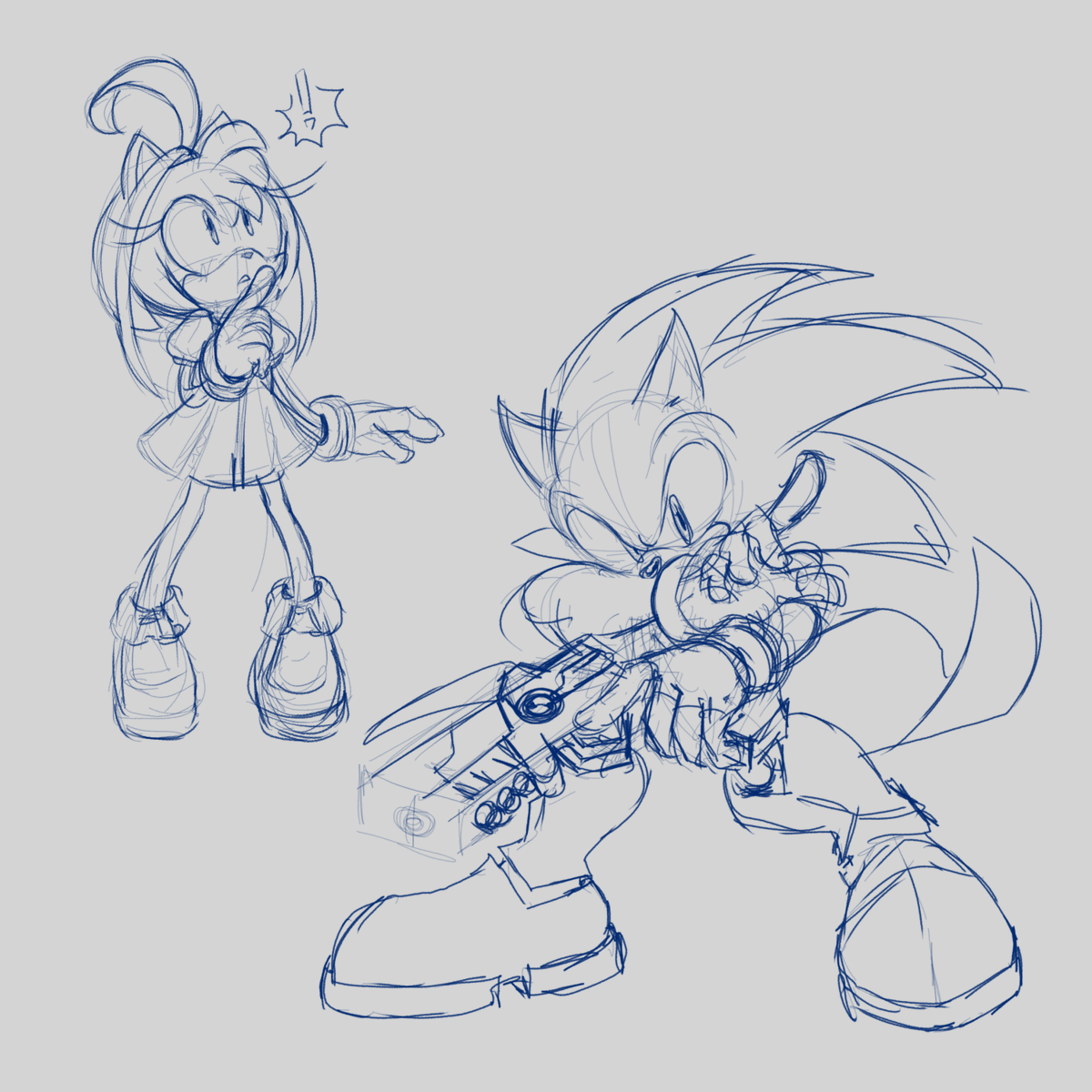 MayuYumemin's tweet photo. rough GV!Sonic and Joule!Amy time =v= https://t.co/SiDqlNA0bY