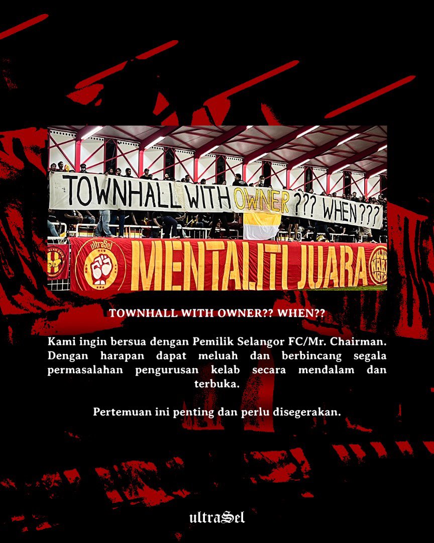 Townhall With Owner??? When???