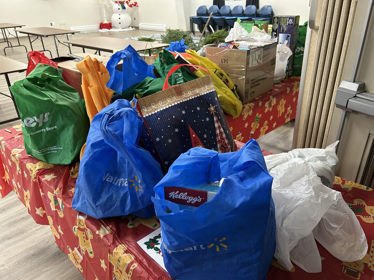 We want to give a great big thanks to all of our wreath making participants at our workshop yesterday. Look at all of the wonderful donations we received for the Food and Toy Drive (plus several cash donations!) Thank you so much for your support! It all starts Monday night! - MS