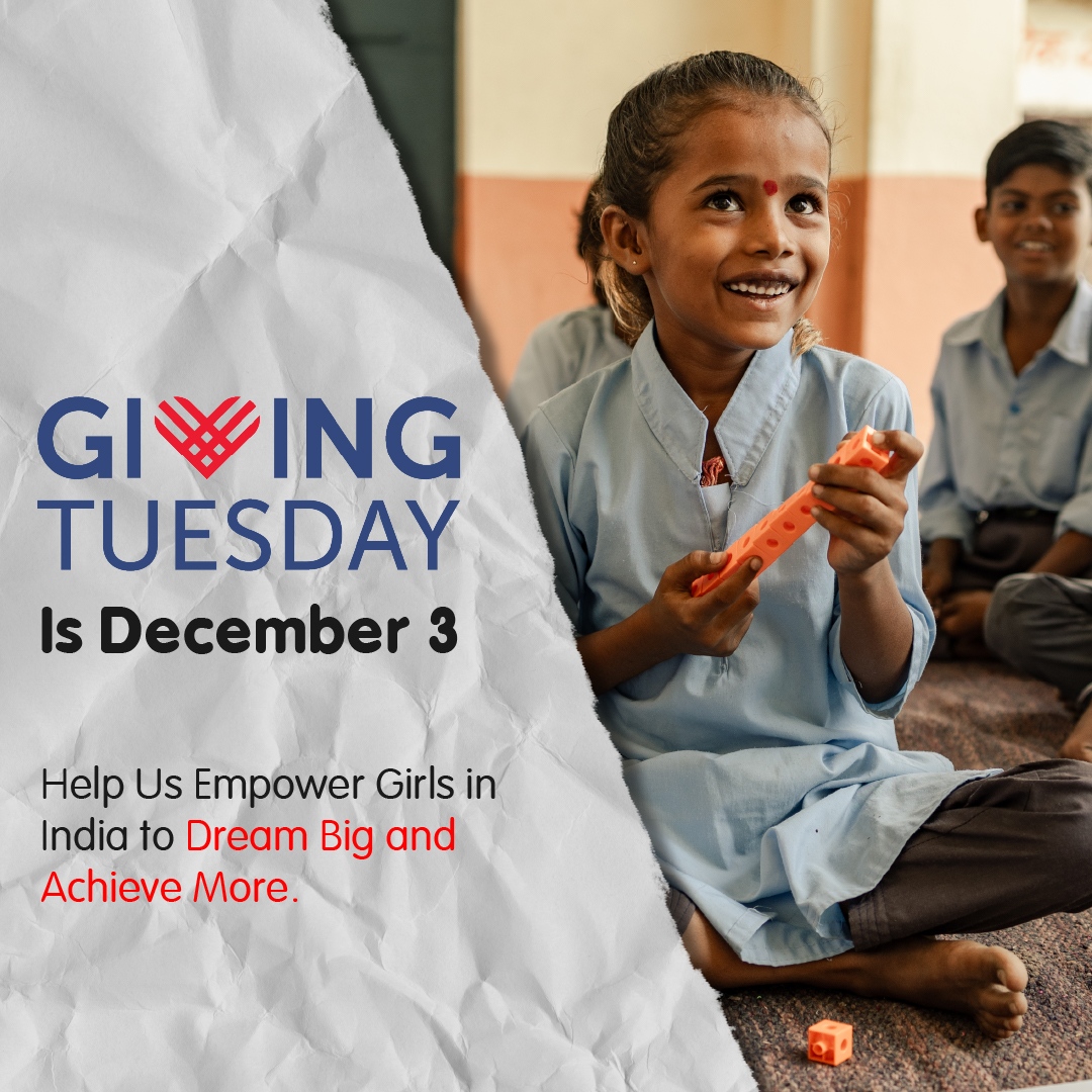 Every girl deserves the chance to learn and grow. Your support helps Educate Girls provide quality education to millions of girls in rural India. This #GivingTuesday, help us invest in the future of girls together. 

#EducationForAll #GirlsEducation #Empowerment