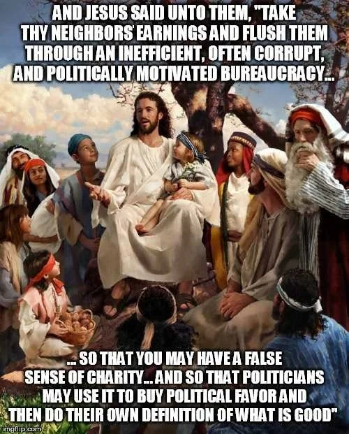I must have missed that Bible verse…