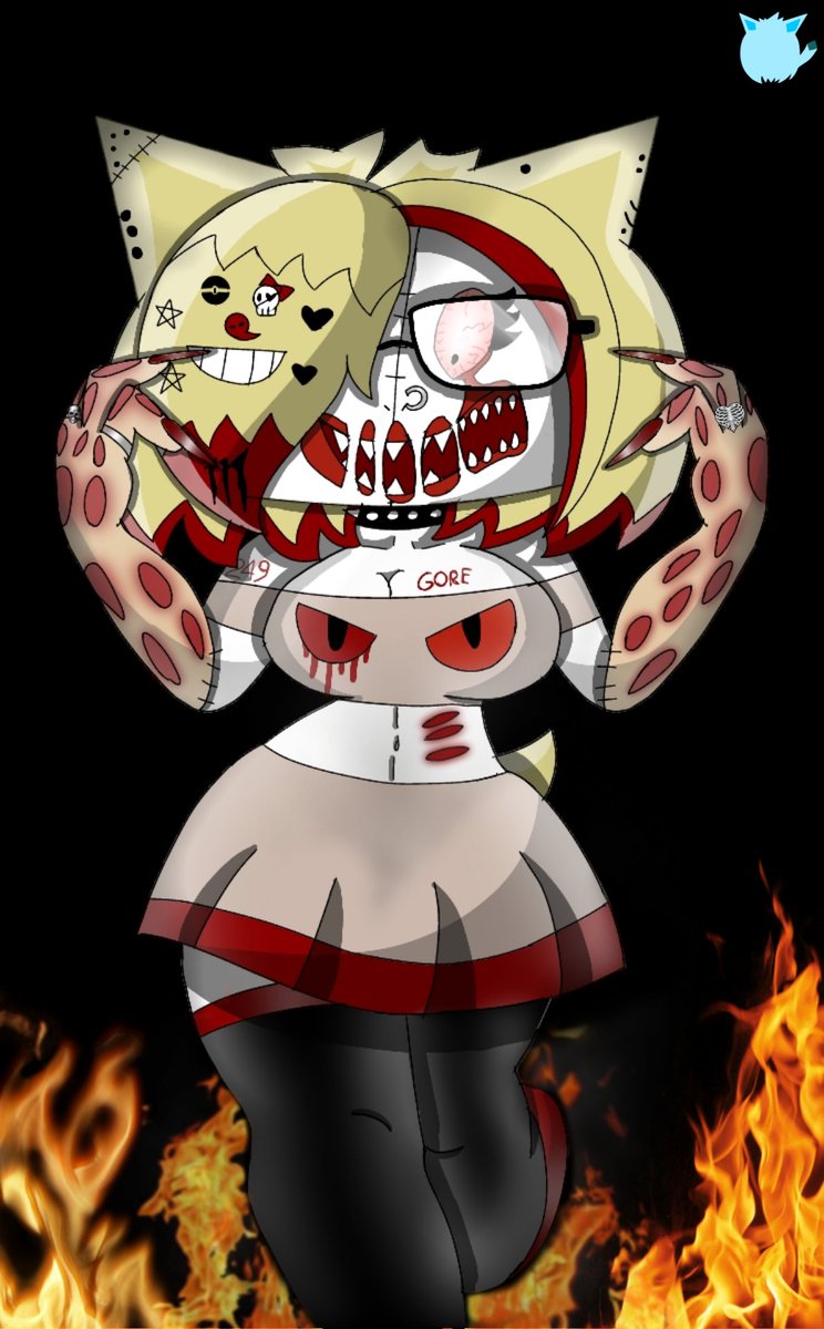 SayloinRiki's tweet photo. Just a Hell Chaos Carrie again!
>π
< πΊπβ€οΈβπ₯π₯π©Έπ€β¨
.
#uncannyoc #phase249 #gengar #carrie #pokemon #hellchaos #splatterhouse #emogirl #goregirl #bloodygirl #glasses #humanoidgirl #evilgirl #sexygirl #thickgirl #scarymonstergirl #digitalart #humanoidart #fanart #artwork https://t.co/SimH60cbD5