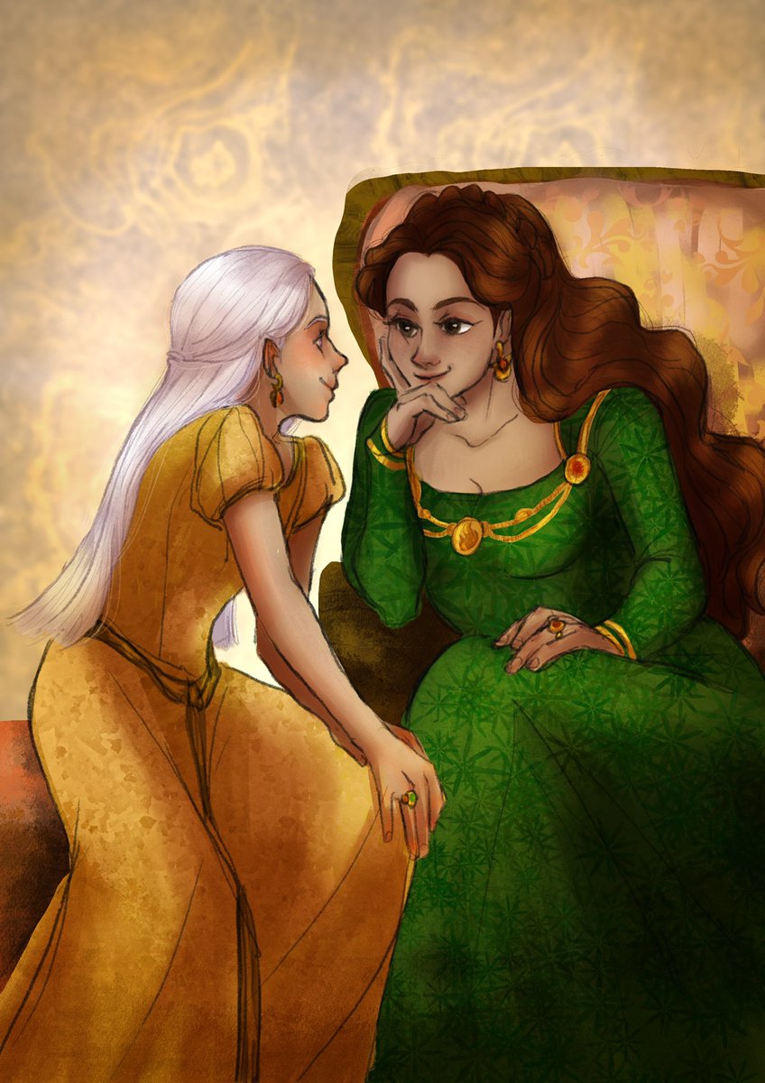 book! #rhaenicent 🖤💚