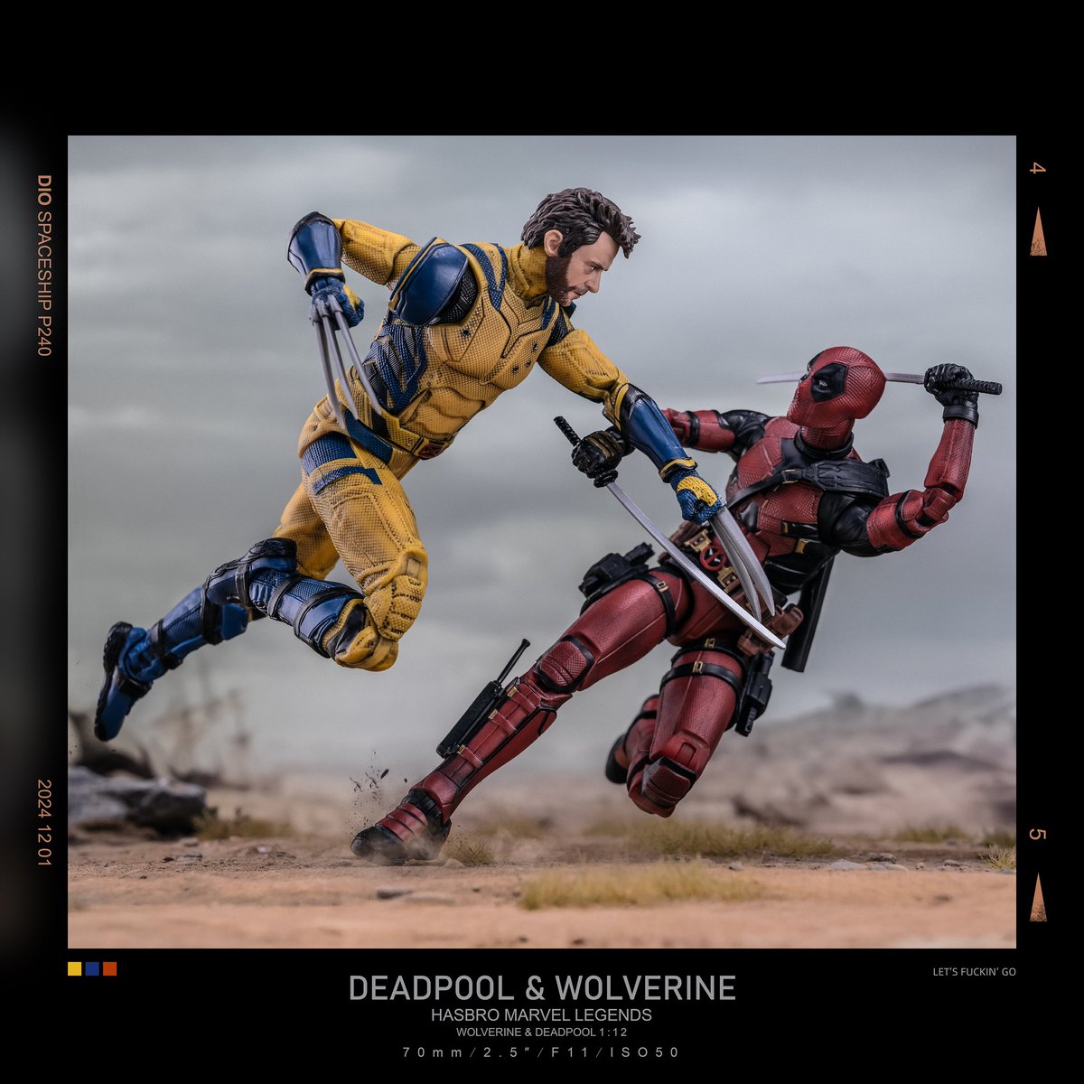DioSpaceship's tweet photo. Deadpool and Wolverine 
Original Toy Photography
#DeadpoolWolverine @RealHughJackman @VancityReynolds https://t.co/P0givVSH2l