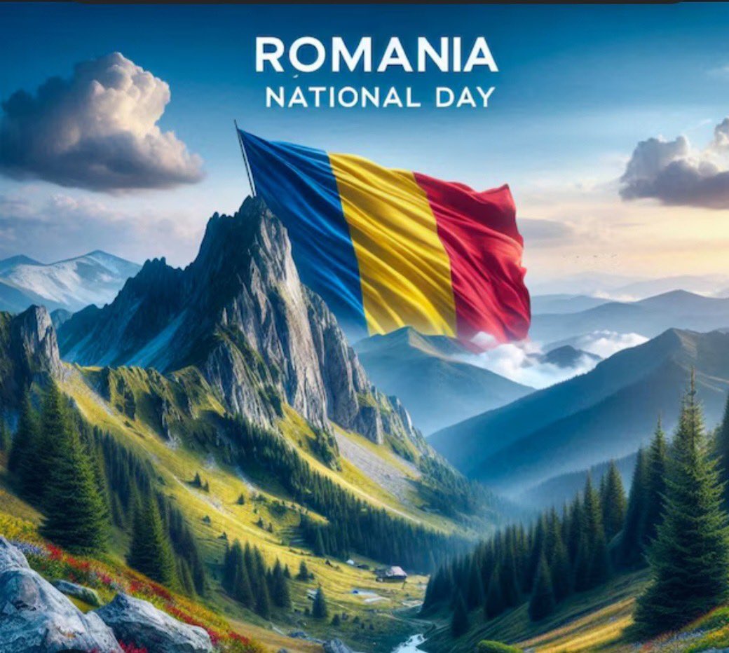 Happy Romania National Day! La Mulți Ani România și Românilor de pretutindeni! 🇷🇴🥳🥳🥳