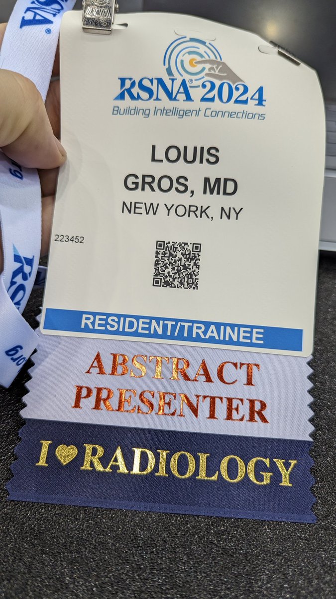 #RSNA24 

First time in Chicago! 🔥

Getting ready for my presentation on the feasibility of performing NGS on biopsies from small lung tumors.

Join me on Monday, December 2, at 9 AM!