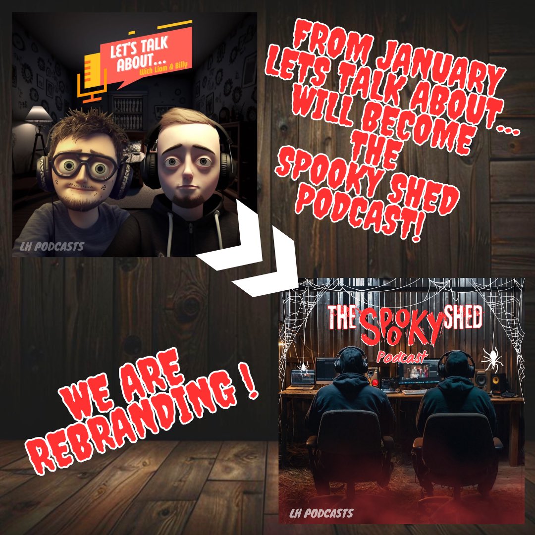 The Spooky Shed Podcast! tweet media