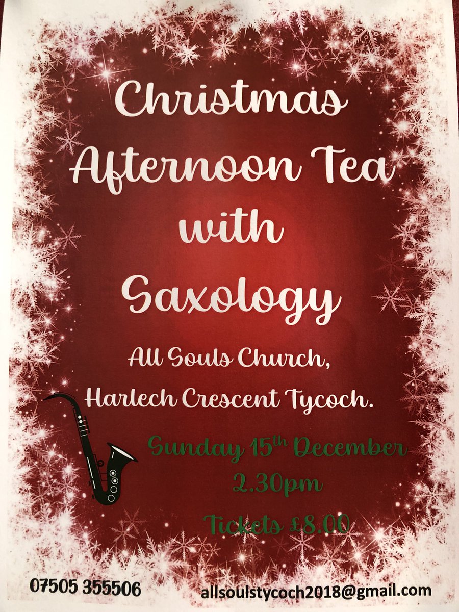 Swan_sax's tweet photo. If you fancy a different Sunday afternoon in the run up to Christmas..come and join us ! 🎶🎷🎄 https://t.co/AK1KXXxvDO