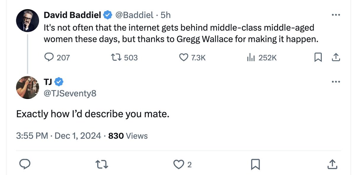 David Baddiel tweet media