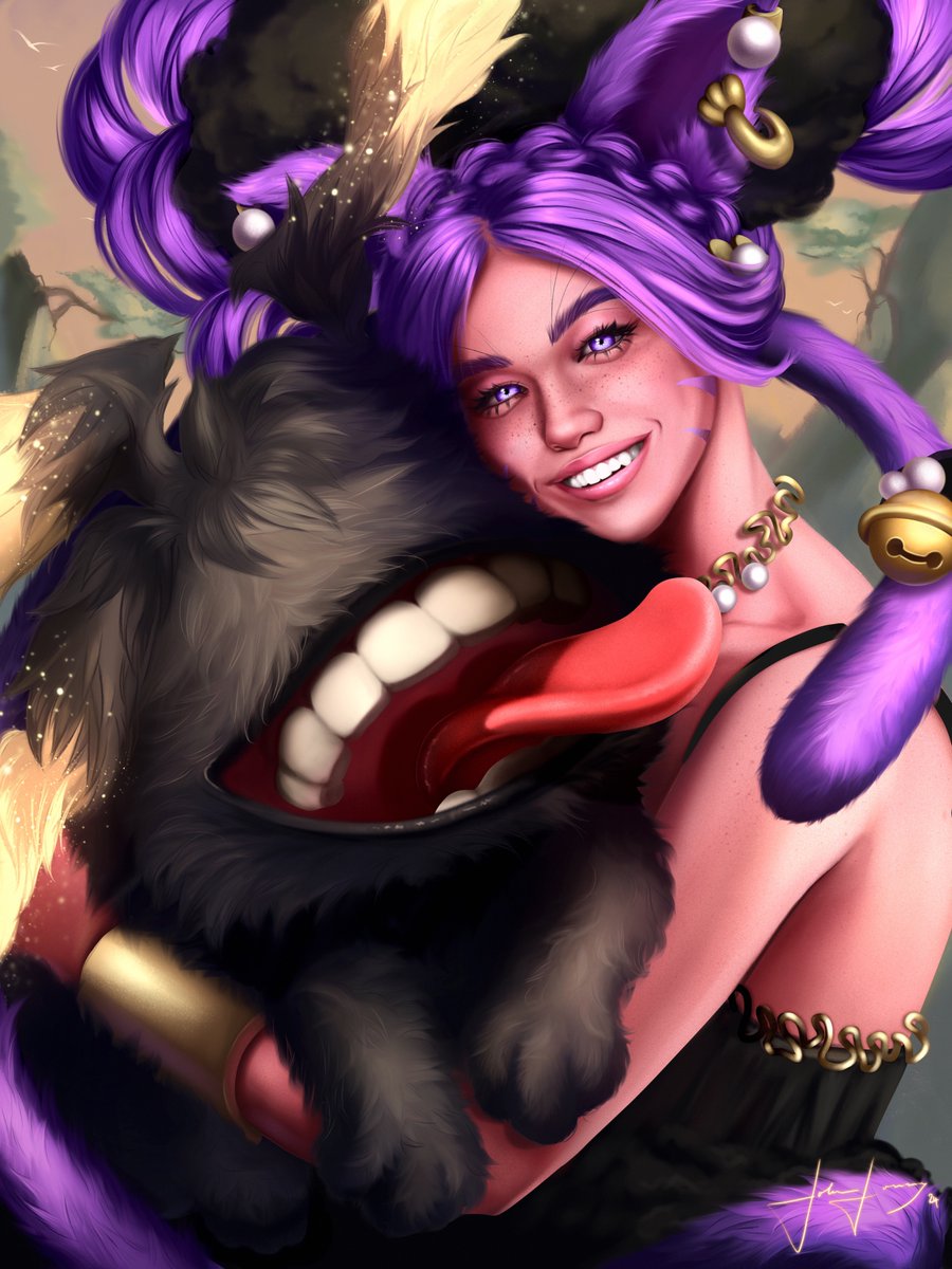 byjohnjonny's tweet photo. 梅琳 (Méi Lín) is an original character I created for the Art Quest by @ArtByClaina 

#art #fantasy #digitalart #procreate #humanart #originalcharacterart https://t.co/WWnjPIaiFl