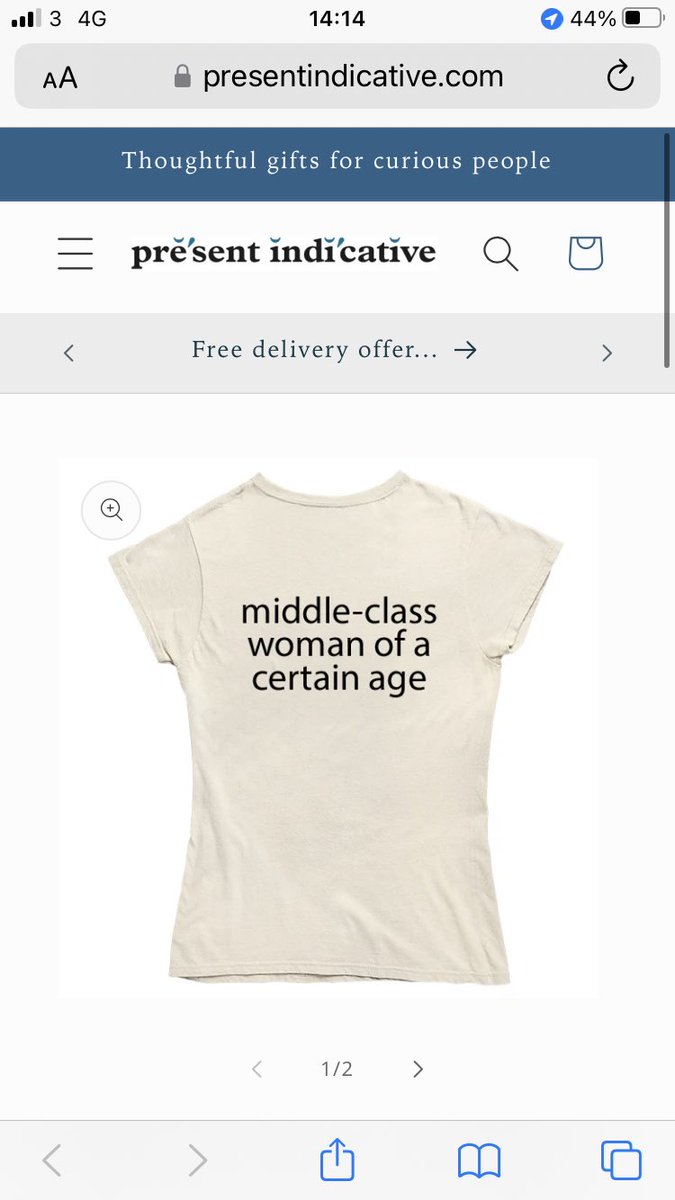 RocketDogBT's tweet image. Well that’s Mum’s Christmas pressie sorted! #MiddleClassWomanOfaCertainAge