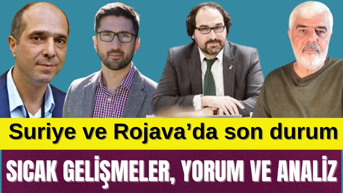 ErdalEr_'s tweet image. SURİYE VE ROJAVA’DA SON DURUM: 
SAVAŞ, ÇATIŞMA, BOMBARDIMAN VE GÖÇ… 
@yektantyilmaz @GunayAslan1 @Kerim_HAS ve @GiranOzcan  yorumluyor.
#Halep #Öso #Hts #Sdg #Qsd #Rojava #Suriye #İran #Rusya #Türkiye #Abd #Fransa #İşid #Diaş 
⬇️⬇️⬇️
youtube.com/live/8hLLviNQc… @YouTube aracılığıyla