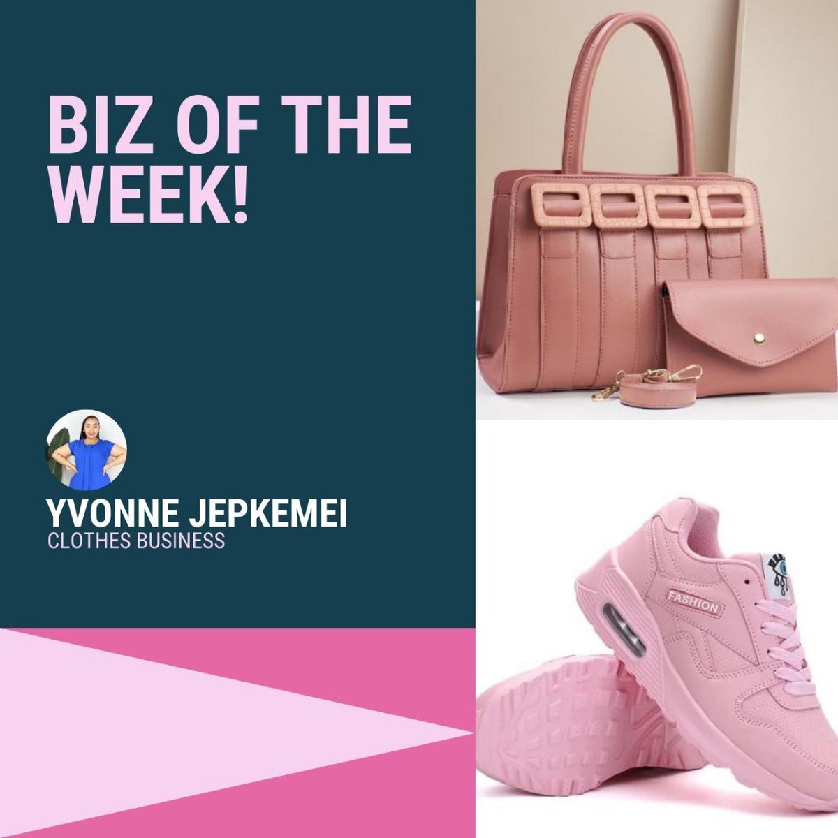 MESHLIFE254's tweet photo. Niaje Fam!
#BizOfTheWeek on MESH tuna-feature Yvonne Jepkemei.
Anauza clothes, shoes and bags.
Ako located at Kenya Cinema Plaza, 3rd floor.
💪 For inquiries, bonga na yeye on MESH hapa:
https://t.co/IQt87H5jhx https://t.co/tytLwXnzxK