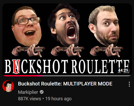 why did I just notice how Mark censored backshot roulette into buckshot