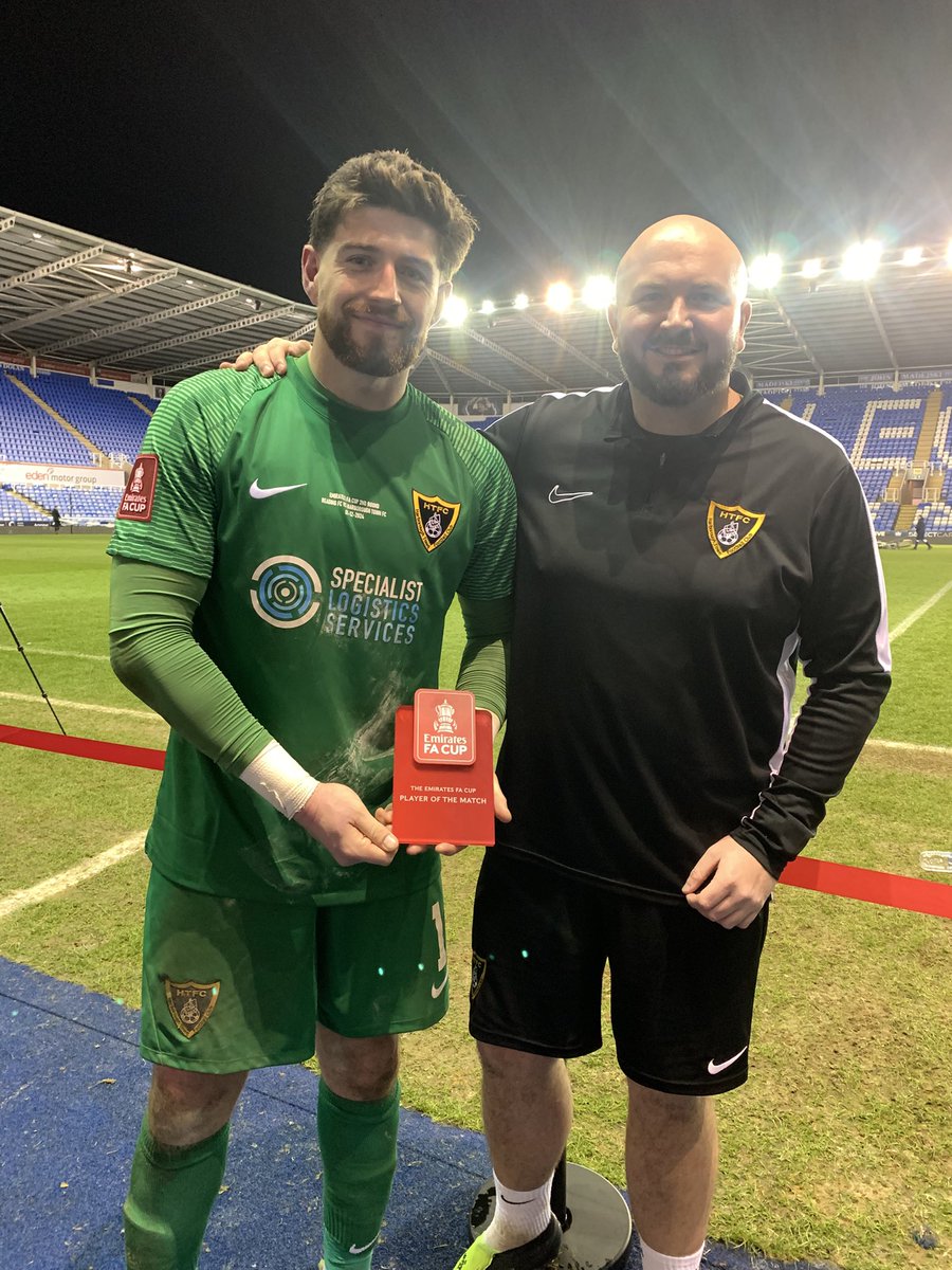 🧤 Elliott Taylor awarded the <a href="/EmiratesFACup/">Emirates FA Cup</a> Man Of The Match as we exit the #FACup.., but this fairytale won’t end.. #UpTheBees 🏆