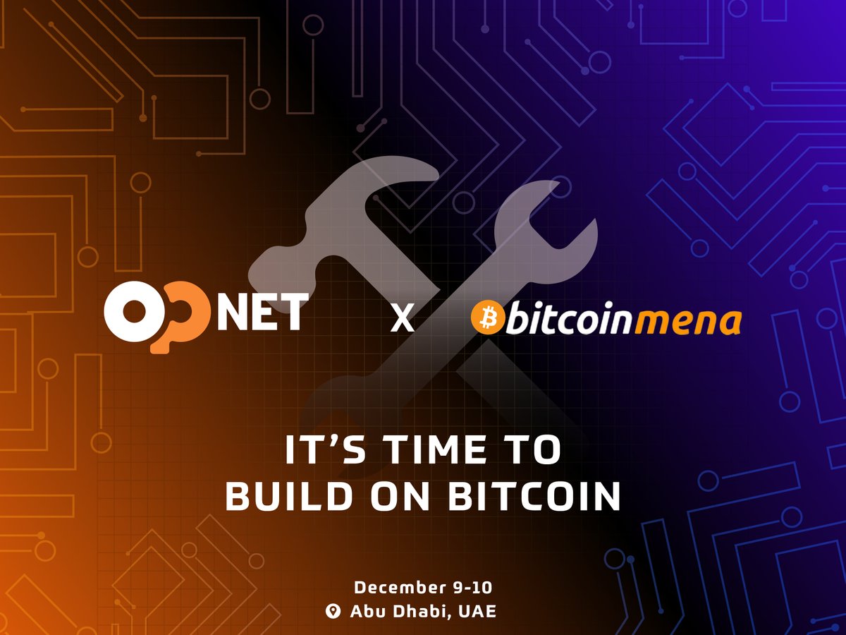OP_NET (@opnetbtc) on Twitter photo π Itβs Time to Build on Bitcoin! π οΈ
β
With OP_NET, what are YOU most excited to see?
β
πΈ DeFi: Swapping, Lending/Borrowing, Staking
πΈ NFTs, Gaming, Metaverse
πΈ Supply Chain & Asset Tracking
πΈ RWA: Digitalized / Tokenized assets
β
Share your vision for Bitcoinβs future below π Itβs Time to Build on Bitcoin! π οΈ
β
With OP_NET, what are YOU most excited to see?
β
πΈ DeFi: Swapping, Lending/Borrowing, Staking
πΈ NFTs, Gaming, Metaverse
πΈ Supply Chain & Asset Tracking
πΈ RWA: Digitalized / Tokenized assets
β
Share your vision for Bitcoinβs future below