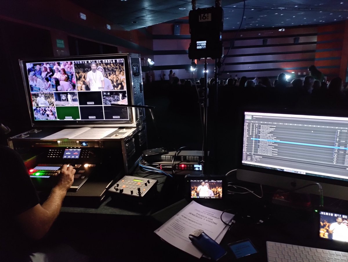 TucanMediaLab's tweet image. Otro evento, y ya llevamos mas de 15, siendo el equipo de imagen y sonido de Lain Garcia Calvo