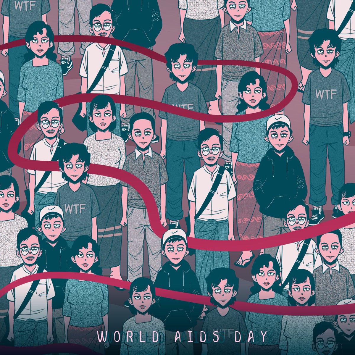 thantmyathtoo's tweet photo. World AIDS DAY (Poster Art Commission Illustration)

Take the Rights Path 

#worldaidsday #aidsawareness #taketherightspath #illustration #digitalart #digitalpainting #world #aids #day #aidslifecycle #aidsmemorial #aidsday https://t.co/dK2CKGphUe