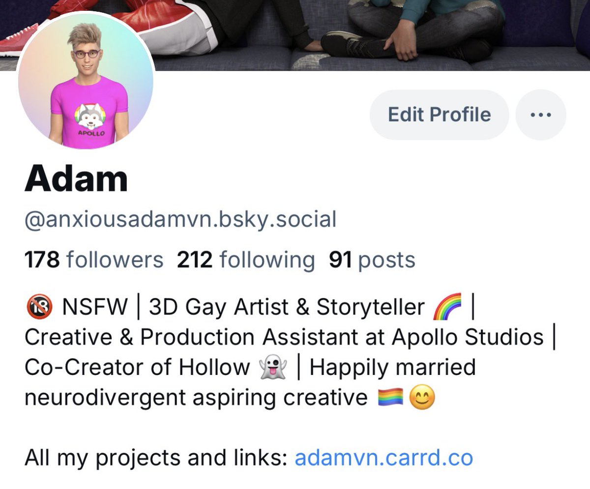 It was brought to my attention that some of y’all couldn’t find me on the other site because my handle wasn’t the same, so I’ve fixed it! Come join the party! 🦋