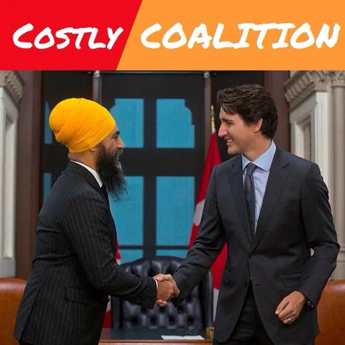 St34dyFr3ddy's tweet image. Says @theJagmeetSingh #wefpuppet @NDP