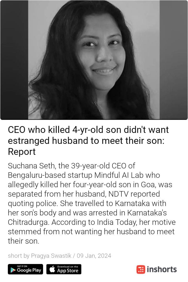 People forget about the crimes done by women very easily