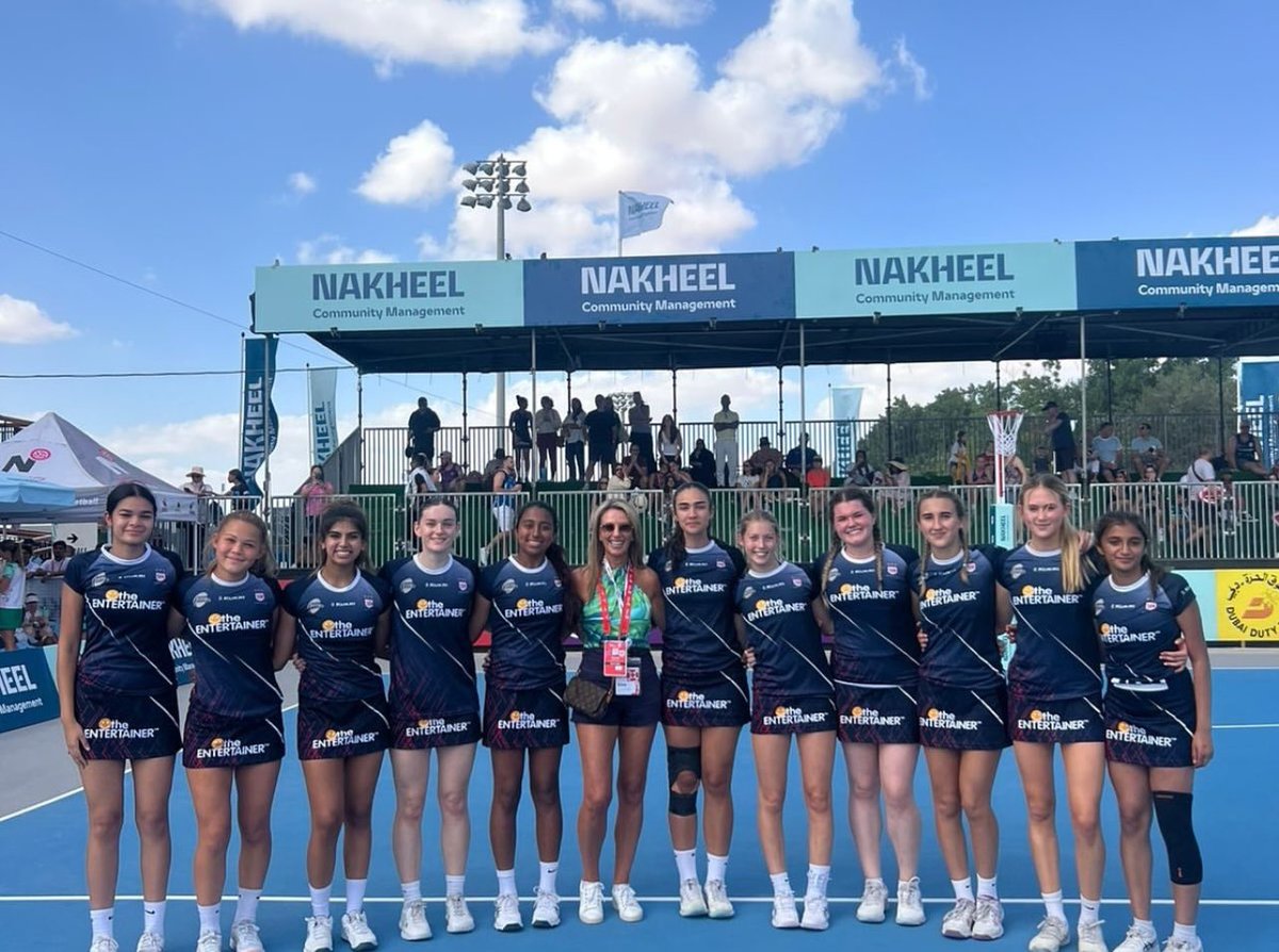 DC Netball (@dcol_netball) on Twitter photo <a href="/Dubai7s/">Emirates Dubai 7s</a> Open Youth Champions for the 4th year in a row! Congratulations to these amazing DC netballers - super proud 💙❤️ Thank you Donna Benton and The Entertainer for supporting our three senior teams 🤩 <a href="/DCol_Sport/">DC Sport</a> <a href="/DubaiCollege/">@DubaiCollege</a> <a href="/Dubai7s/">Emirates Dubai 7s</a> Open Youth Champions for the 4th year in a row! Congratulations to these amazing DC netballers - super proud 💙❤️ Thank you Donna Benton and The Entertainer for supporting our three senior teams 🤩 <a href="/DCol_Sport/">DC Sport</a> <a href="/DubaiCollege/">@DubaiCollege</a>