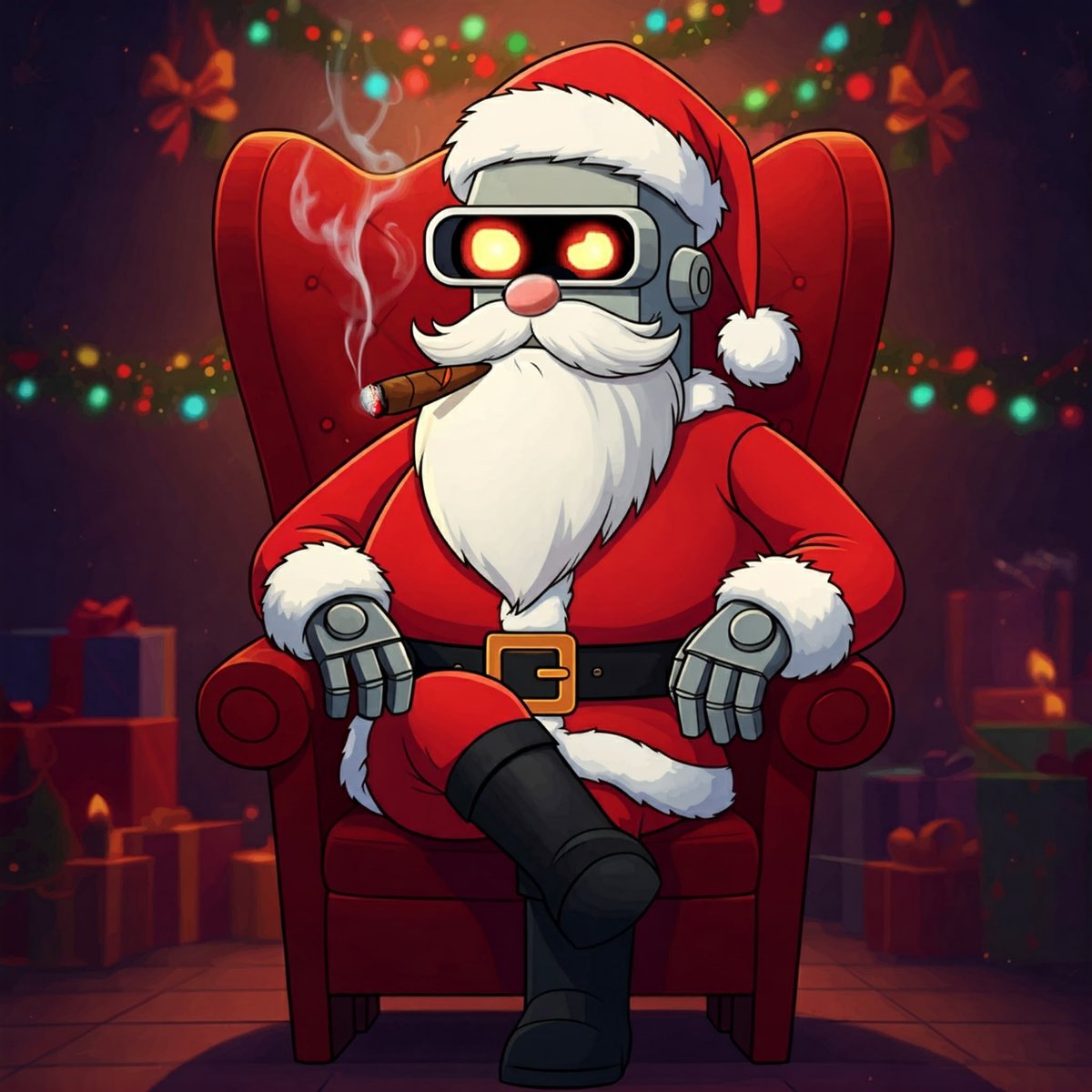 frostbotsol's tweet photo. Taking a moment to appreciate the finer things in life. #FROSTBOT https://t.co/NsYX0ka8m9