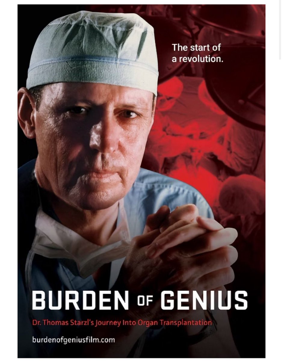 "‘To push the boundaries of what is possible is not just a burden—it’s the calling of a genius willing to sacrifice everything for the sake of humanity.’  
Discover the incredible story of Dr. Thomas Starzl, the father of liver transplantation, in *Burden of Genius*.  
🎥