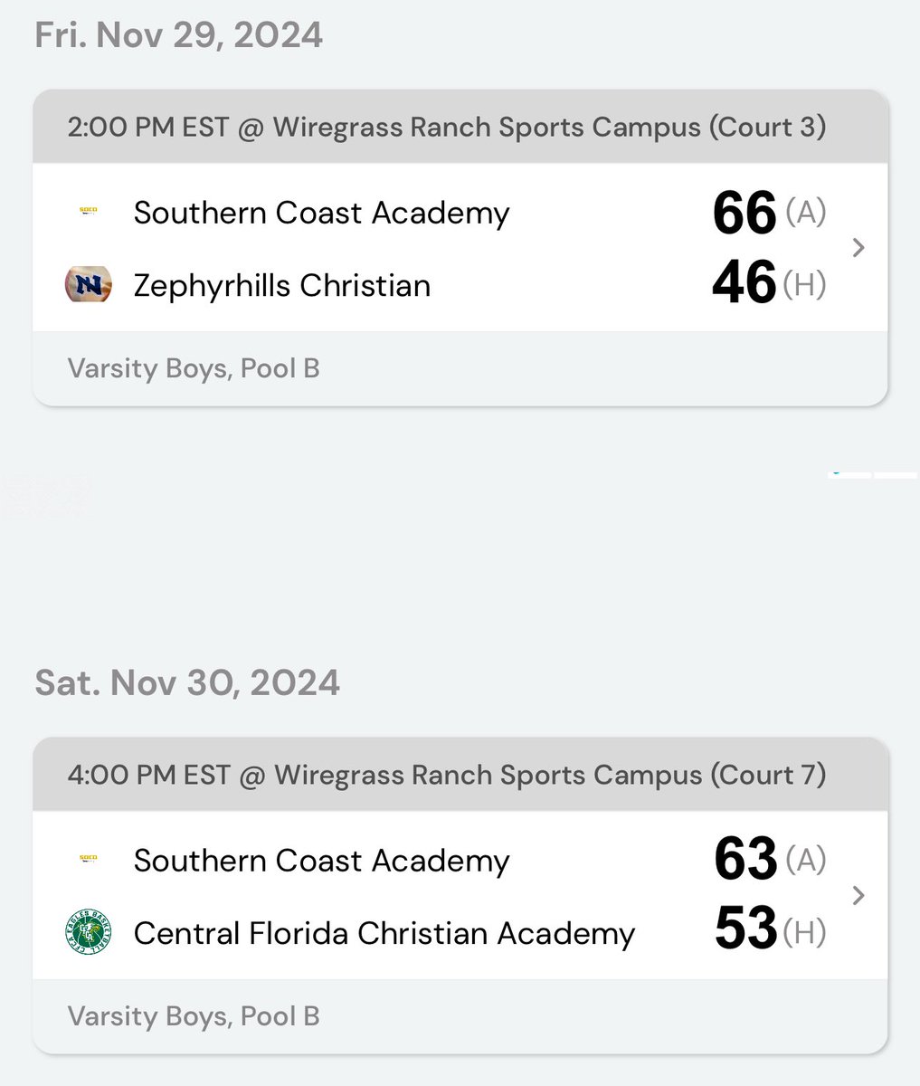 National finishes 2-0 at The National Hoopfeast in Wesley Chapel! Big week ahead as they take on West Oaks and IMG! 🐏 #RamThrough
