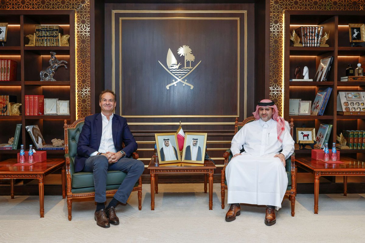 QNA_Deutsch's tweet image. QCB-Gouverneur trifft den Vorsitzenden von #TechMet
#QCB  #QNA
bit.ly/4fRwjfo