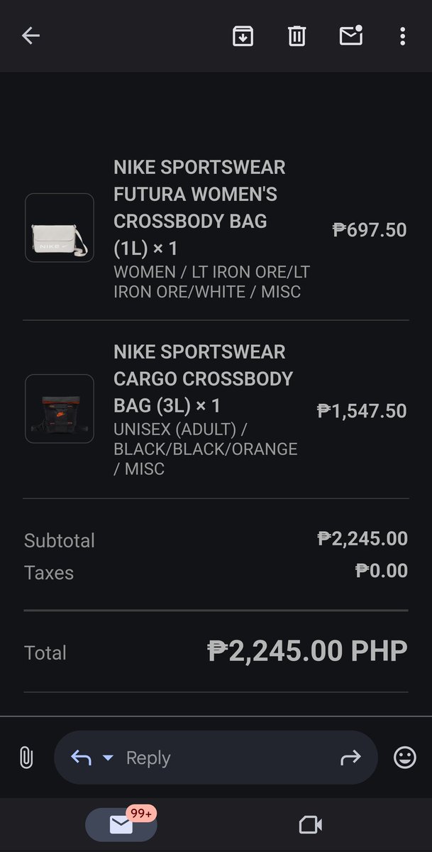 AInggal's tweet photo. Naka 50% off pa nga. Hihi https://t.co/NrmOi7bZQH